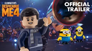 Despicable Me 4 Trailer in Lego