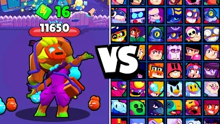 CHESTER vs ALL BRAWLERS! WHO WILL SURVIVE IN THE SMALL ARENA? | With SUPER, STAR, GADGET!
