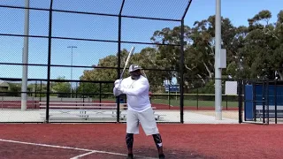 A few slow-mo swings of mine