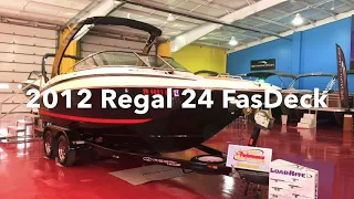 2012 Regal 24 FasDeck Video Walkthrough @ FPM