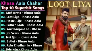 Khasa Aala Chahar All new songs 2024 | New Haryanvi Songs Jukebox 2024 | Khasa Aala Hit Song