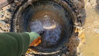You Cant Always Win - Blocked Drain Jetted - Septic Tank Issues #DrainRat
