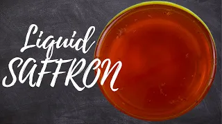 How to Make Liquid Saffron Water: 2 Ways of Making Saffron Water