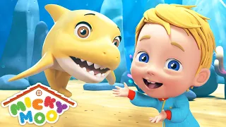 Baby Shark + More Songs for Kids | Micky Moo Nursery Rhymes