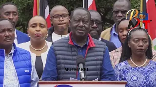 NIMESIMAMAMISHA DIALOGUE HADI RUTO APUNGUZE BEI YA MAFUTA"FURIOUS RAILA ODINGA TERRIFIES TO RUTO