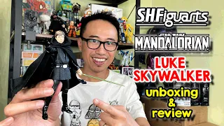 SH Figuarts Star Wars The Mandalorian Luke Skywalker unboxing and review!!!