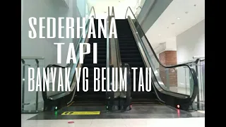 Cara naik escalator yg benar agar tidak jatuh