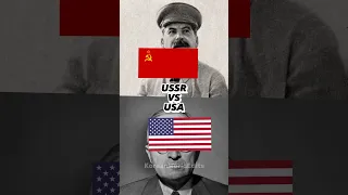 USSR vs USA 1950s #ussr #usa #1950s #coldwar #comparison #viral #countries #world #fyp