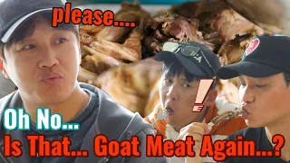Wait.. Goat Meat Again..?😅 You Can Stop Feeding Us...