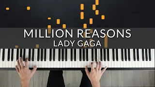 Million Reasons - Lady Gaga | Tutorial of my Piano Cover