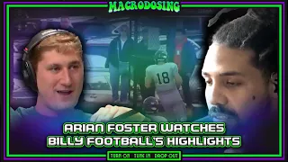 Arian Foster REACTS to Billy Football's Highlight Tape
