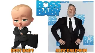 The Boss Baby Characters Behind The Voices - Boss Baby Characters in Real Life