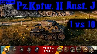 World of Tanks Pz.Kpfw. II Ausf. J Replay - 10 Kills 1.5K DMG(Patch 1.6.1)