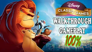 Disney Classic Games: The Lion King Full Walkthrough Gameplay