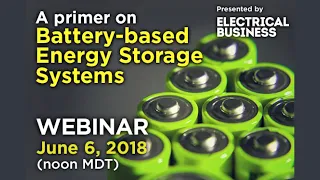 Battery-based Energy Storage Systems • WEBINAR