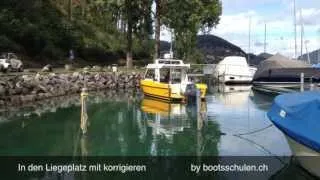 Video Bootsfahrschule und Motorbootausbildung am Thunersee