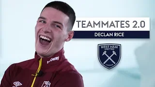 Declan Rice does HILARIOUS Robert Snodgrass impression! 😂| Declan Rice | West Ham | Teammates 2.0