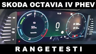 Skoda Octavia iV PHEV RANGETESTI - VLOG 79