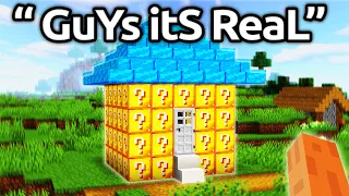 Minecraft's FUNNIEST FAKE Speedruns EVER...