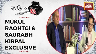 Mukul Rohatgi & Saurabh Kirplani Speak About Various Aspects Of Indian Judiciary At Sahitya Aaj Tak