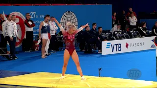 DAVIDSON Shanice (GBR) W - 2019 Trampoline Worlds, Tokyo (JPN) - Qualification Tumbling R1