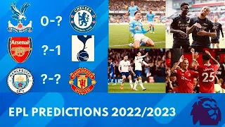 Premier League Predictions Game Week 9 2022/23