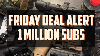Friday Deal Alert - 1 Million Subs