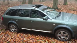 Allroad 2.7 T (low range) pulling a tree