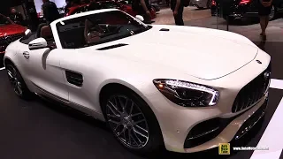 2018 Mercedes AMG GT C Roadster - Exterior and Interior Walkaround - 2018 New York Auto Show