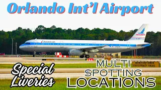 MULTI LOCATIONS | 10/22/23 | PLANE SPOTTING | ORLANDO INTL AIRPORT #aviation #planespotting #new