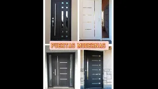 CATALOGO DE PUERTAS MODERNAS PRINCIPALES DE LUJO EN HERRERÍA Y ALUMINIO