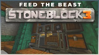 FTB Stoneblock 3 Processor Automation and Digital Storage - EP6