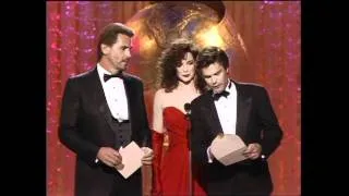 Candice Berge Wins Best Actress TV Series Musical or Comedy - Golden Globes 1989