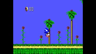 Master System Longplay [253] Sonic Blast (BR)