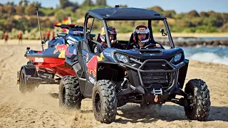 Formula One Drivers Race as Aussie Surf Lifesavers (With Max Verstappen)