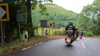 British Vespa Day 2022 Llangollen