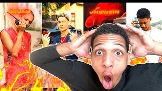 *BEST IN THE WORLD? 😱🔥* "INVEJOSO" - Oruam / Chefin / Jhowzin / Raffé (Prod. Bune) 🇺🇸 REACTION!