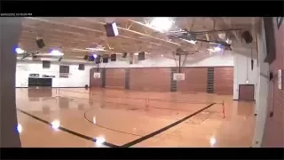 Tornado Destroying A School Gym In Seconds