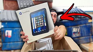 Dumpster Dive Night at the Phone Shop!! Samsung Tablets, IPad and More!! JACKPOT!!