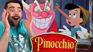 I watched PINOCCHIO and it's the most disturbing Disney movie EVER!