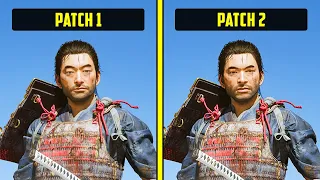 Ghost of Tsushima PC - Patch 2 VS Patch 1 Performance Comparison
