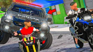 FUGA DA POLÍCIA NA FAVELA DO PARAISÓPOLIS DE R1200 | GTA 5 MODS