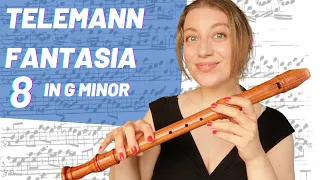 Telemann Fantasia 8: this is obviously my favourite | Team Recorder