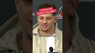 Patrick Mahomes with an all-time quote 🤣 #shorts