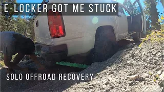 2wd Off Road Recovery - E-locker Testing Gone Wrong