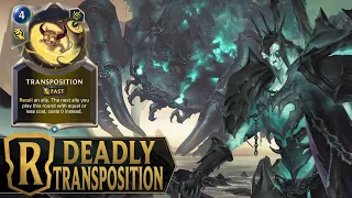 Deadly Transposition - Viego & Ledros Combo Deck - Legends of Runeterra A Curious Journey Gameplay