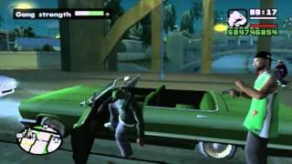 GTA San Andreas: Making a Grove street lowrider (and shooting some ballers)