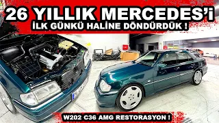 Mercedes W202 C36 AMG Restorasyon !