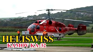 HELISWISS KA-32 start up and takeoff