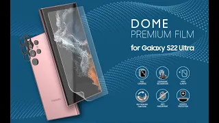 Whitestone Film for Galaxy S22 Ultra Installation Manual